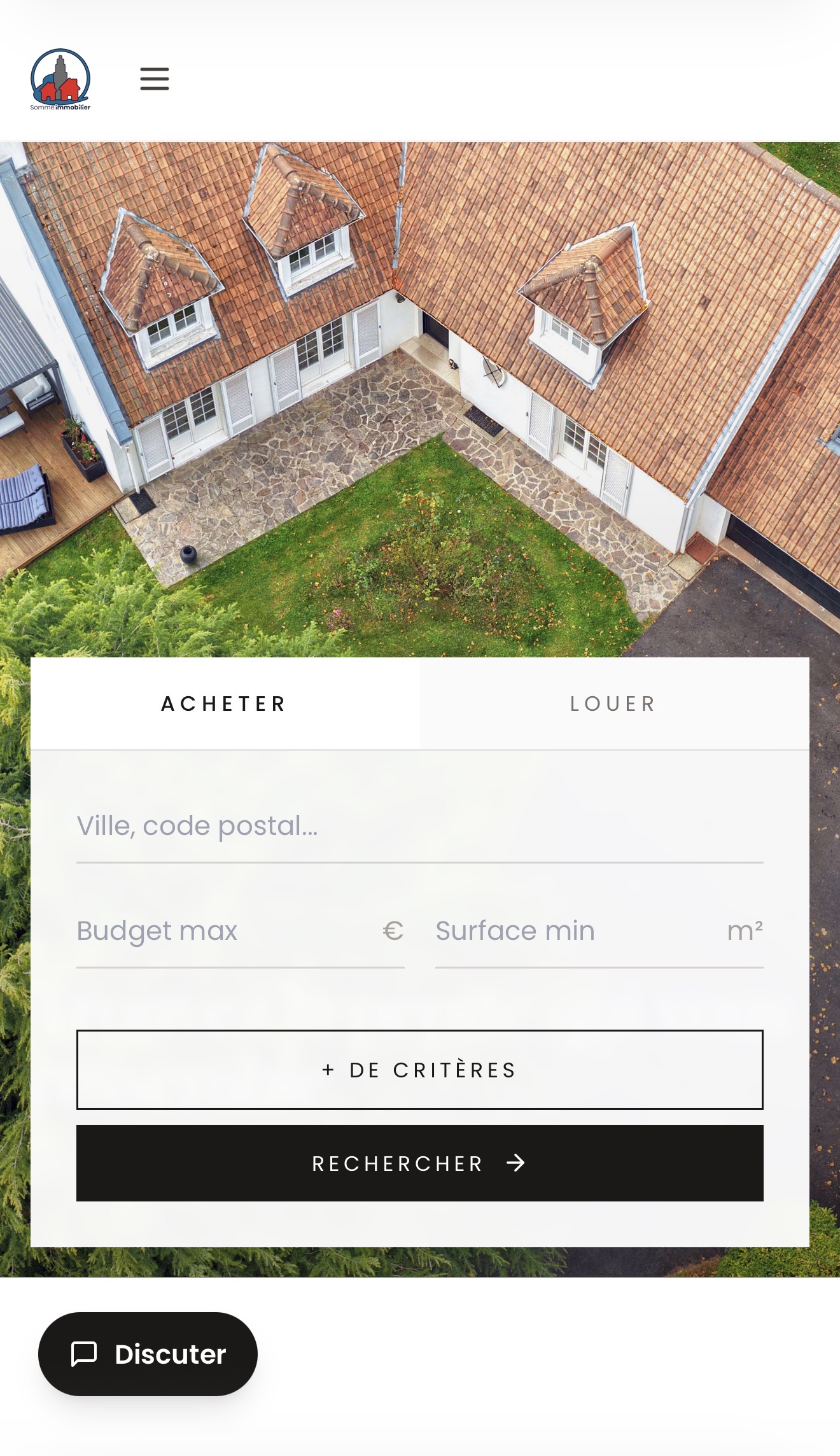 Aperçu du template Luxe